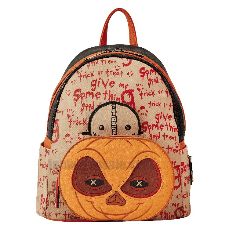 (image for) Buy Trick 'r Treat Sam Pumpkin Mini Backpack at Loungefly. F24030-1064 funkopopsale